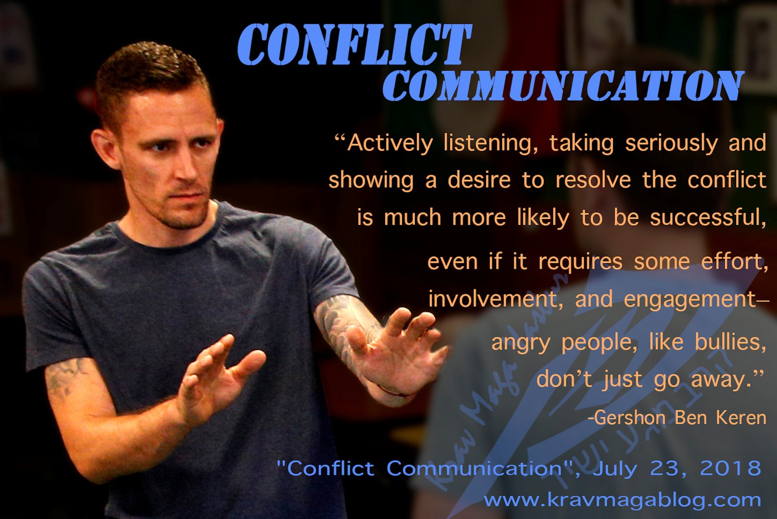 De-escalation Training Boston - Conflict Communication